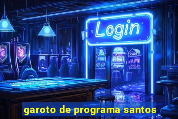 garoto de programa santos